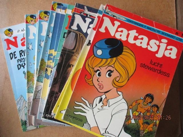 adv3651 natasja, Eén stripboek, Ophalen, Gelezen