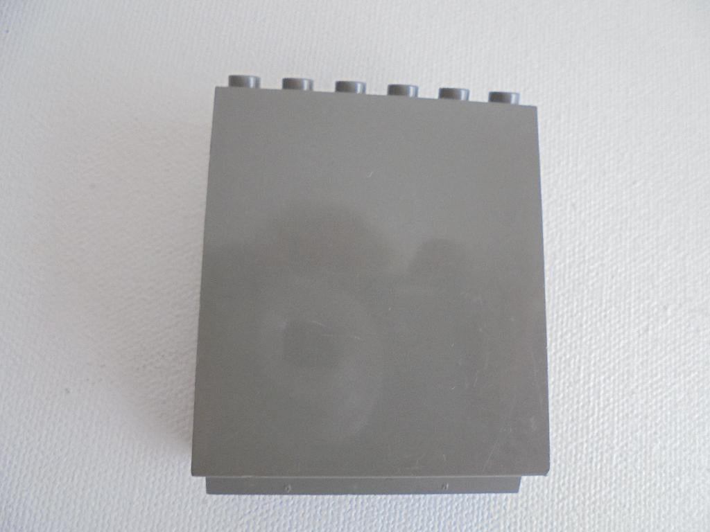 Lego: Panel 4x4x6 sloped oud donkergrijs uit set 4709, Ophalen of Verzenden, Gebruikt, Lego