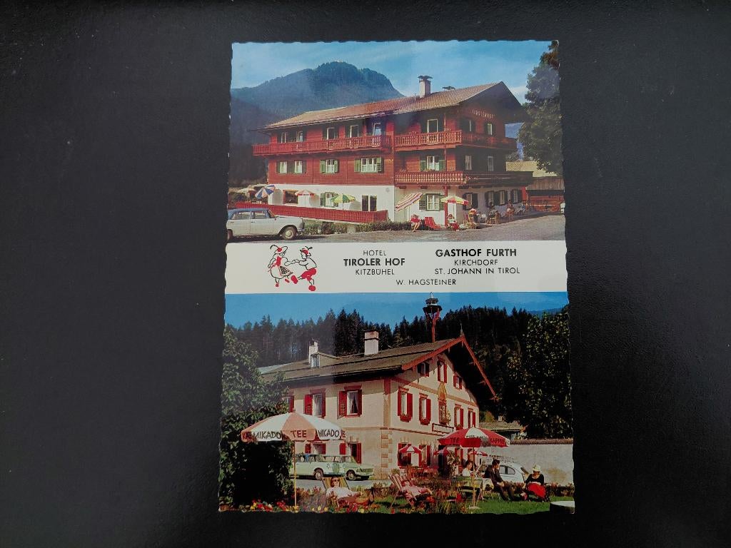 Gasthof Furth, St. Johann in Tirol, Oostenrijk, ongelopen., Verzenden, 1960 tot 1980, Ongelopen, Gebouw