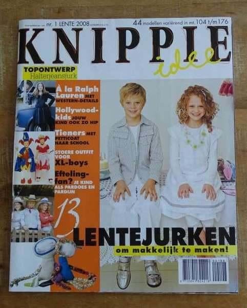 Knippie Idee nr. 1 Lente 2008 Pardoes en Pardijn Efteling, Verzenden, Zo goed als nieuw, Kind, Knippie
