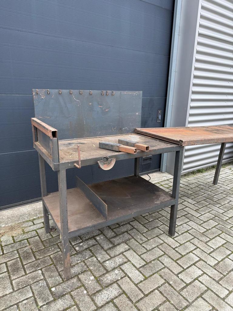 Werkbank, lastafel, werkplaats, Ophalen, Gebruikt