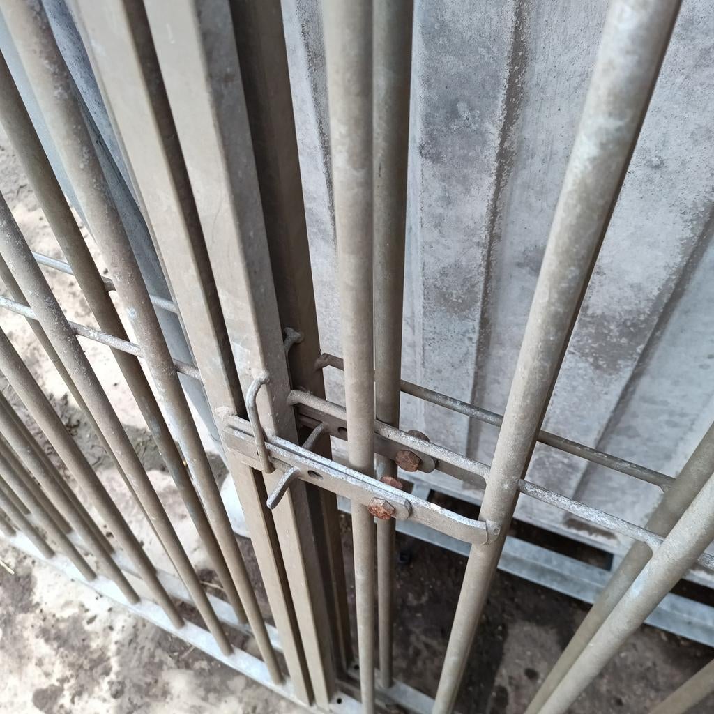 2 stuks 1,5m deurpaneel 175 hoog hondenkennel kennels, Ophalen, Hondenkennel, 100 cm of meer, 110 cm of meer