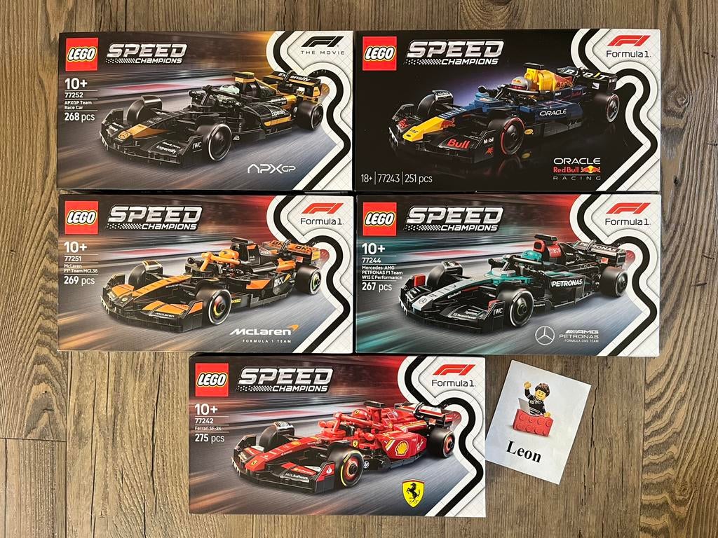 Lego Speed Champions 77242 77243 77244 77251 77252 Nieuw, Ophalen of Verzenden, Nieuw, Complete set, Lego