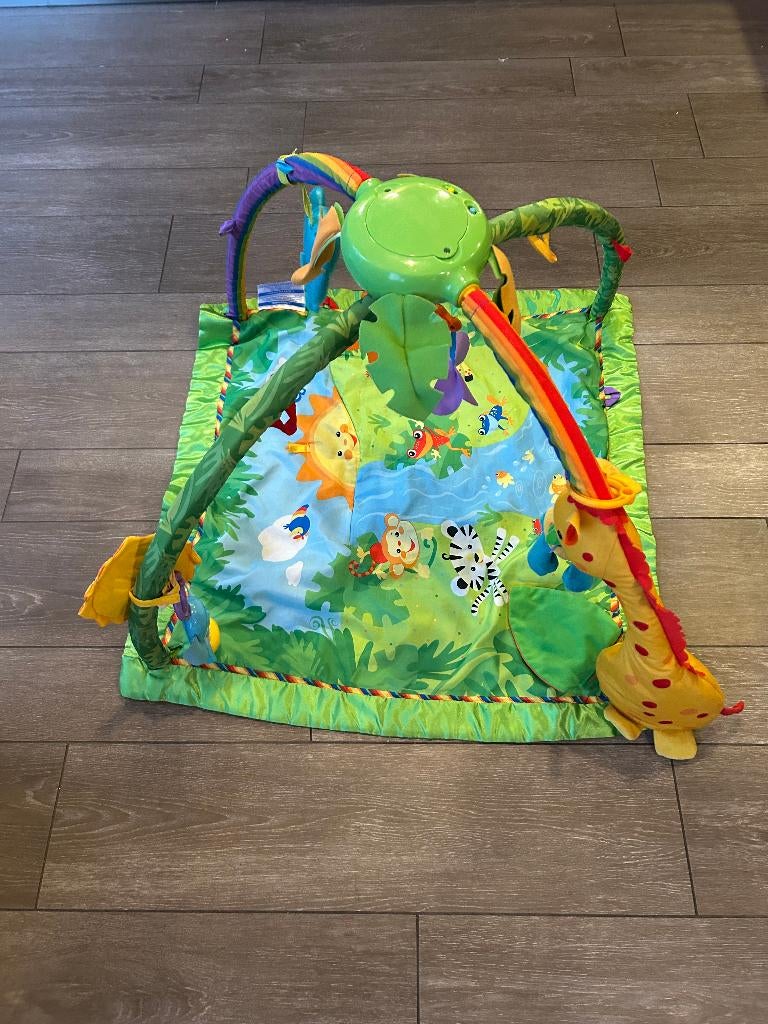 Fisher-Price Jungle Speelkleed met Muziekboog, Ophalen of Verzenden, Gebruikt