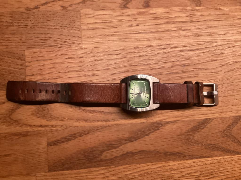 Diesel Polshorloge - Groen, Overige merken, Staal, Polshorloge, Ophalen of Verzenden