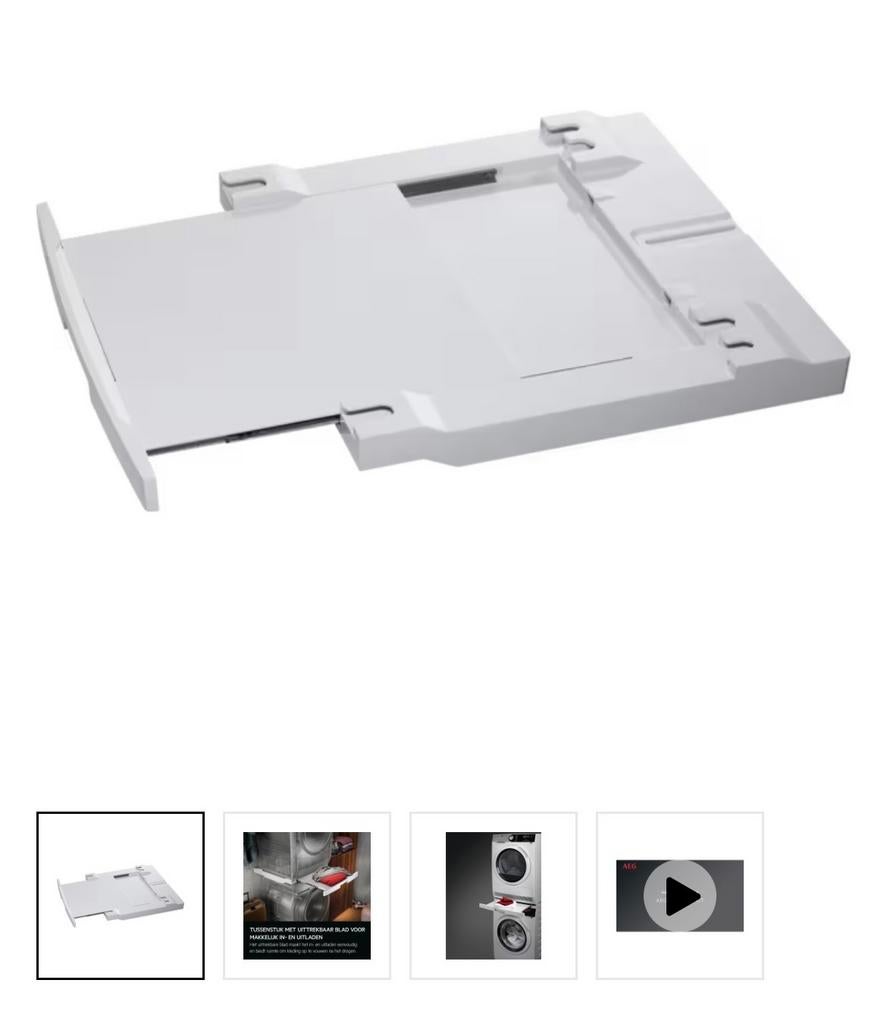 AEG Stapelkit met Uitschuiflade, Witgoed en Apparatuur, Onderdelen en Toebehoren, Ophalen, Zo goed als nieuw