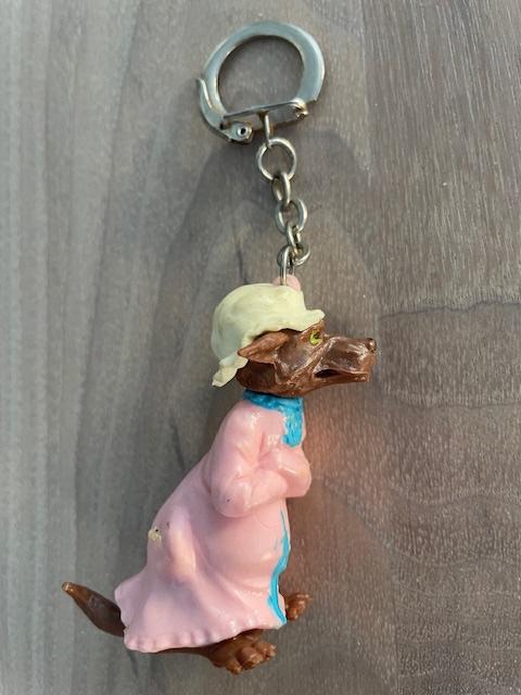 Sleutelhanger Boze Wolf als Roodkapje, Ophalen of Verzenden, Gebruikt, Merk