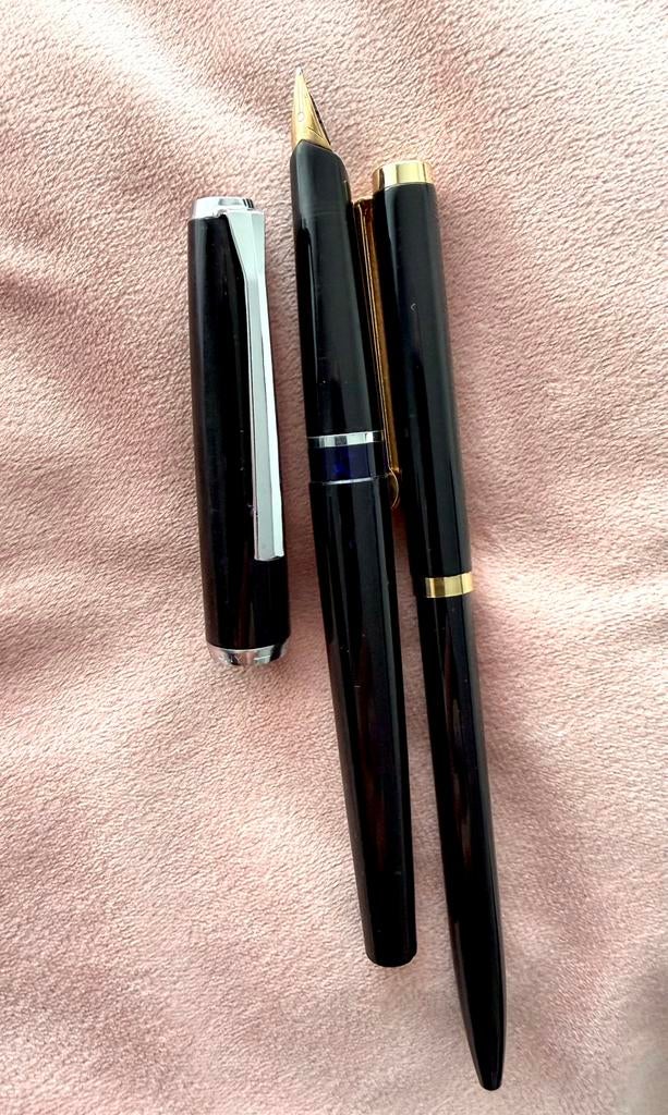 Set van Pelikan vulpen MK20 & balpen DK20 jaar 1970, Ophalen of Verzenden, Zo goed als nieuw, Pennenset, Overige merken