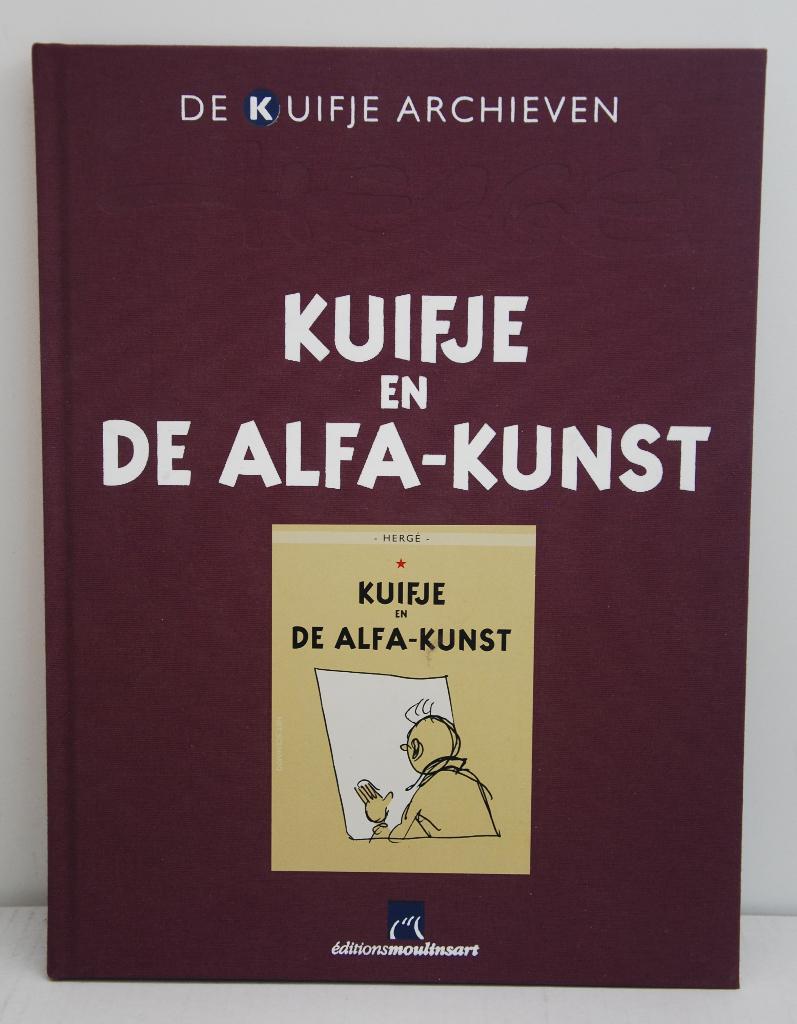 De Kuifje Archieven: Kuifje en De Alfa-Kunst, Eén stripboek, Ophalen of Verzenden, Zo goed als nieuw, Hergé