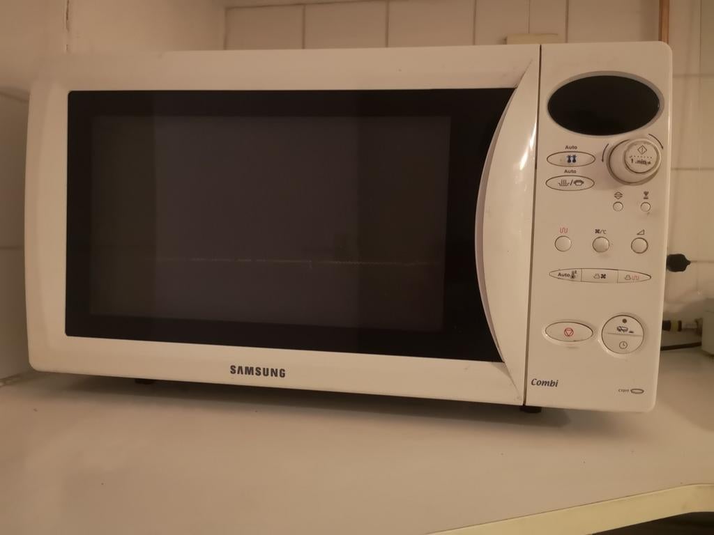 Deels defecte Samsung C131T combimagnetron - onderdelen, Witgoed en Apparatuur, Magnetrons, Niet werkend, Vrijstaand, Combimagnetron