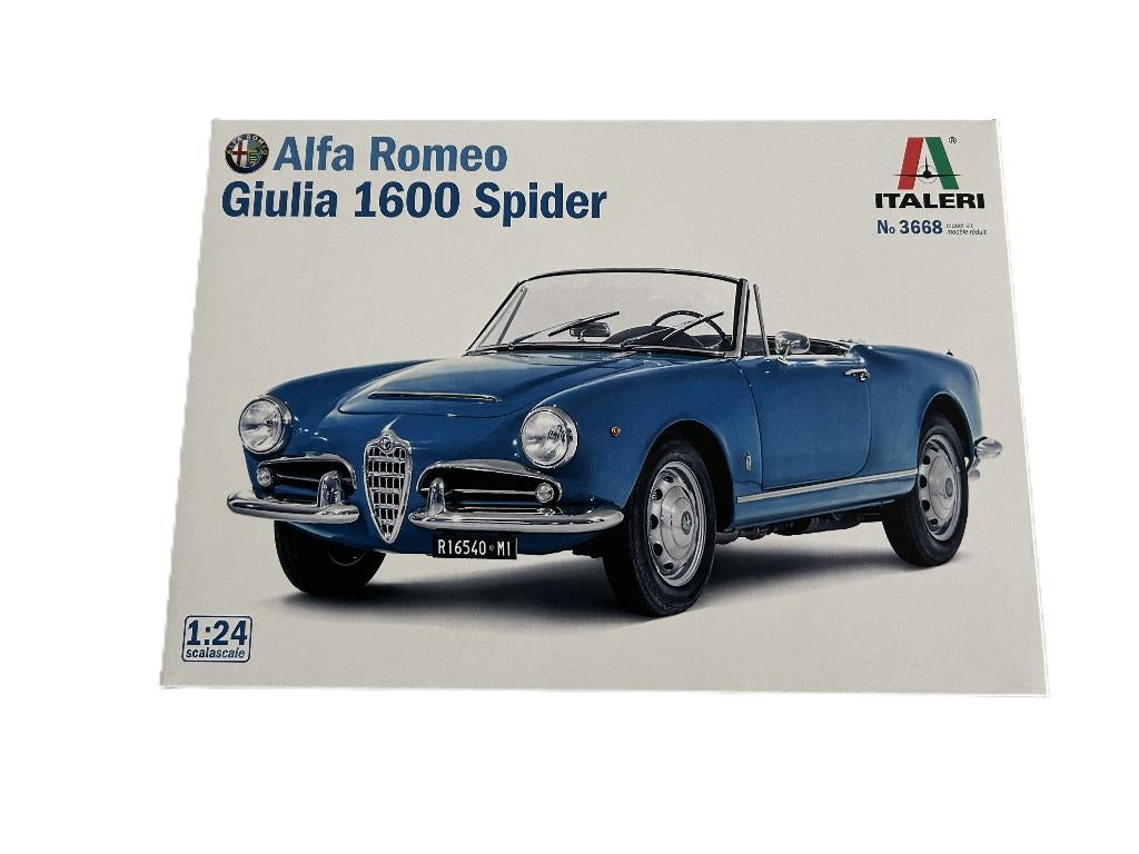 Italeri Alfa Romeo Giulia 1600 Spider 1/24 ITA-3668