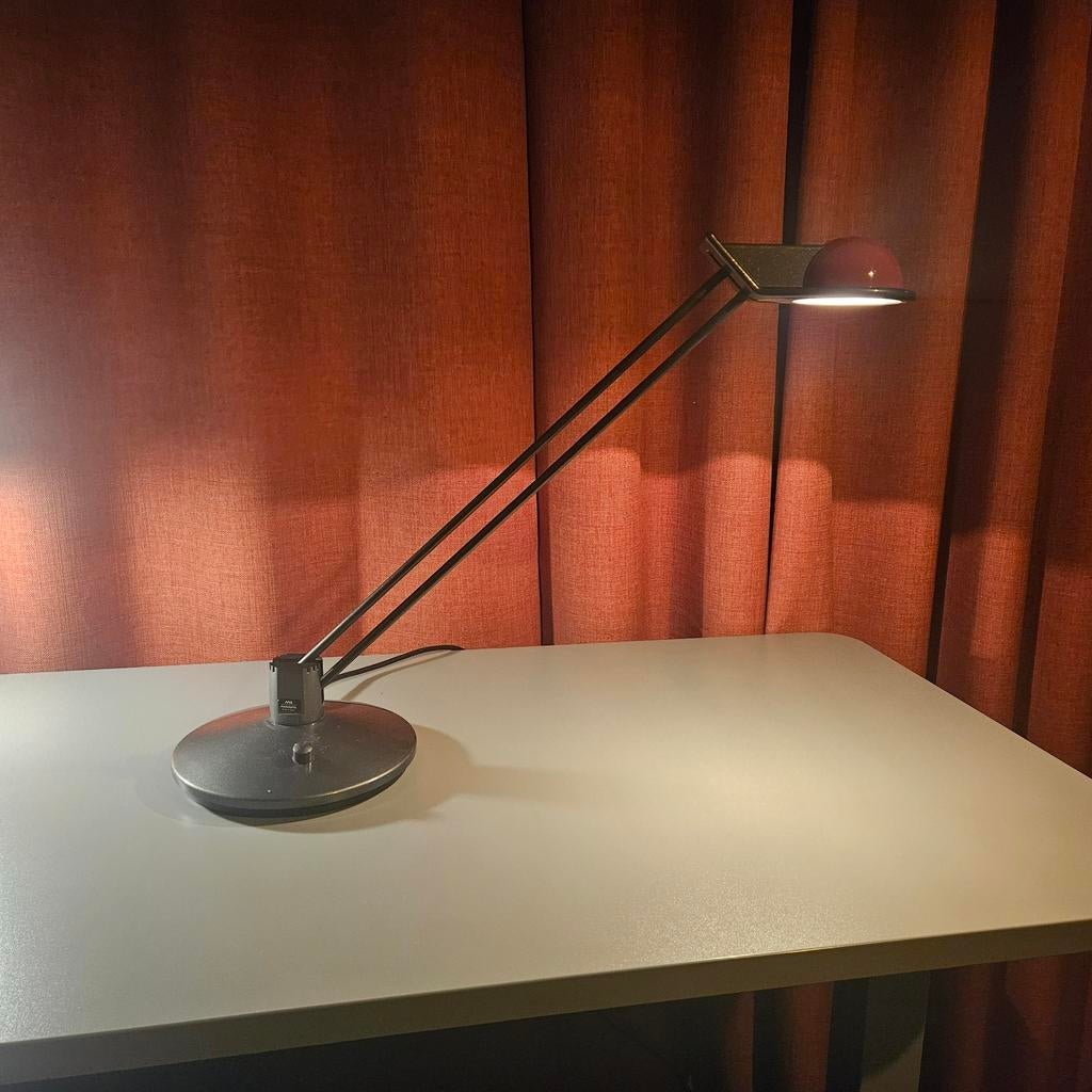 Vintage Tafel-/bureaulamp Metalarte., Ophalen of Verzenden, Zo goed als nieuw, Metaal, Minder dan 50 cm