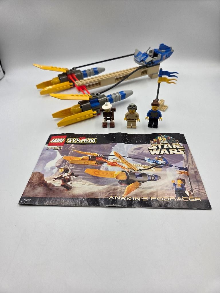 Lego Star wars 7131 Anakin's Podracer, Ophalen of Verzenden, Zo goed als nieuw, Complete set, Lego