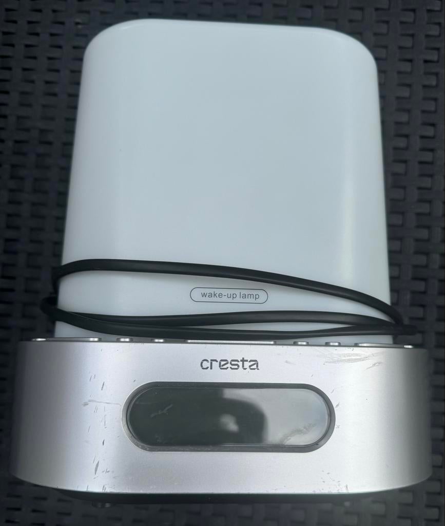 Cresta Wake Up Lamp Lichtwekker, Huis en Inrichting, Ophalen, Gebruikt, Kunststof, Minder dan 100 cm
