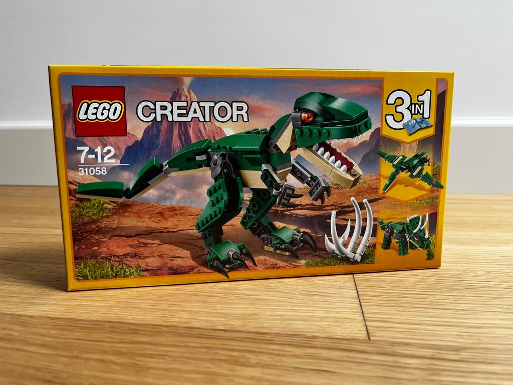 LEGO Creator 31058 Machtige Dinosaurus (SEALED), Kinderen en Baby's, Speelgoed | Duplo en Lego, Ophalen of Verzenden, Nieuw, Complete set