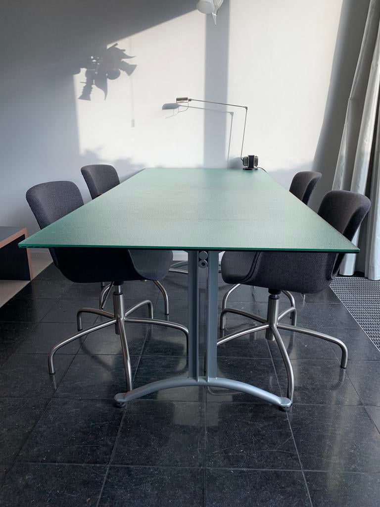 Italiaanse design eettafel van Baleria Italia 2.00x0.85x0.72, Huis en Inrichting, Tafels | Eettafels, Ophalen, 50 tot 100 cm, Vijf personen of meer