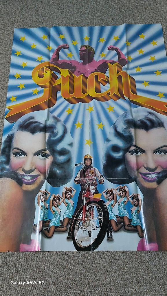 Puch Bromfietsen Poster/Folder 1973, Ophalen of Verzenden
