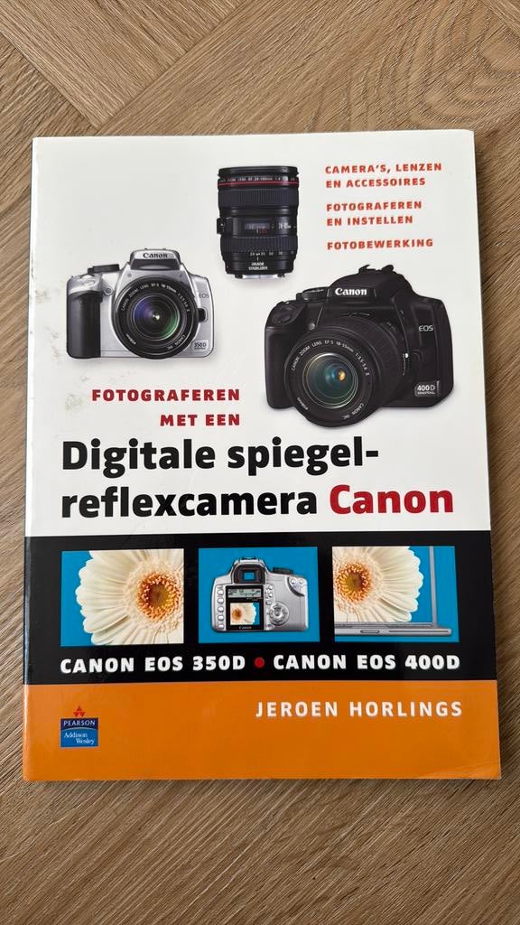 Fotograferen met een digitale spiegelreflexcamera Canon, Gelezen, Fotograferen en Filmen, Ophalen of Verzenden, Jeroen Horlings