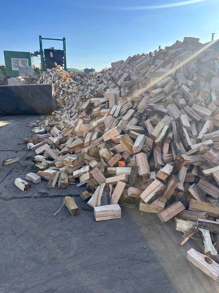 Ovendroog Haardhout Eik & Beuk Kachelhout, Minder dan 3 m³, Verzenden, Eikenhout, Blokken