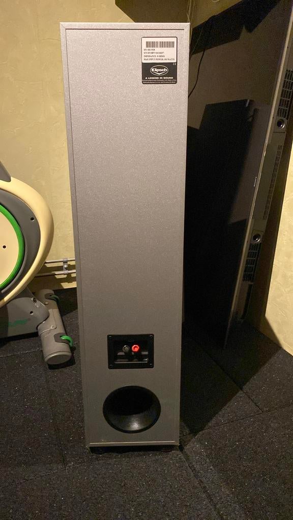 Klipsch SF1 Silver Luidsprekers - 1e Eigenaar, Gebruikt, 60 tot 120 watt, Front, Rear of Stereo speakers, Ophalen