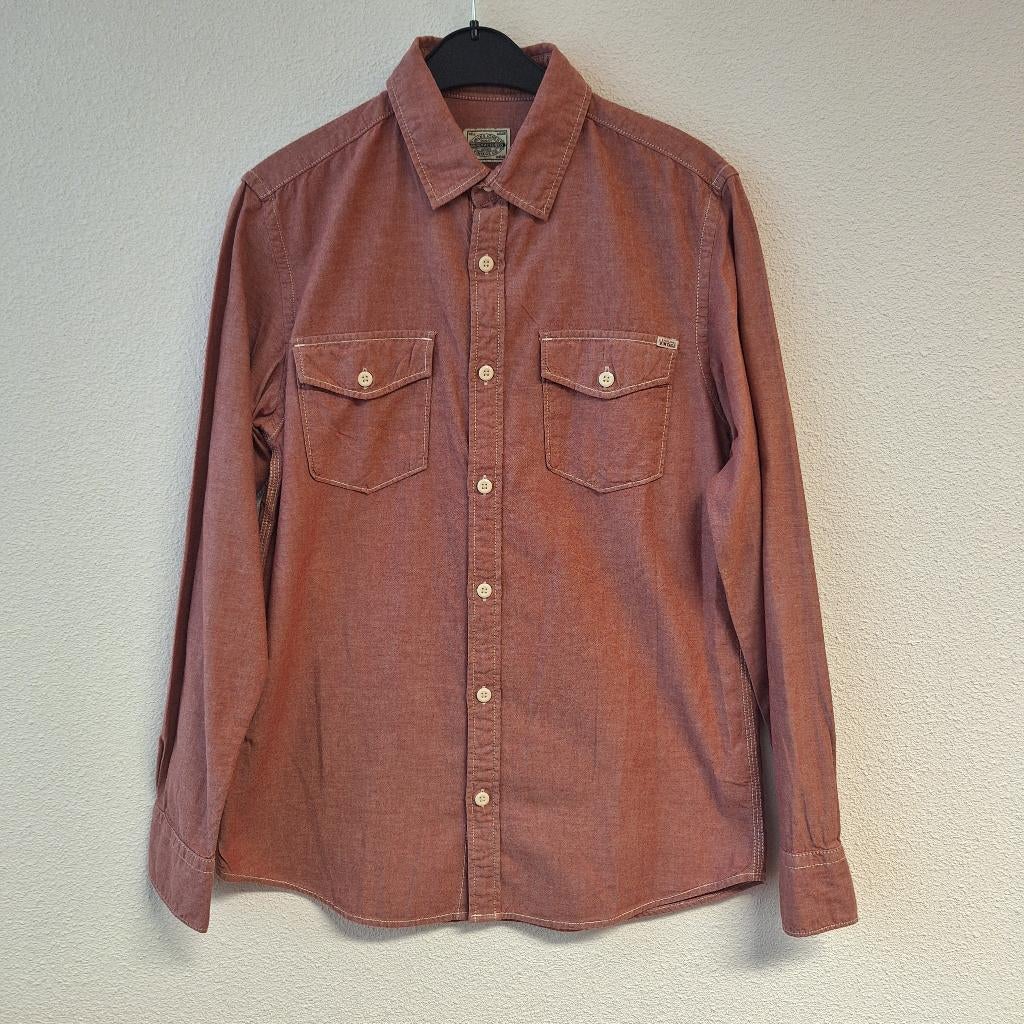 Sportief heren western overhemd, shirt, Jack & Jones, lm, S, Kleding | Heren, Overhemden, Halswijdte 38 (S) of kleiner, Ophalen of Verzenden
