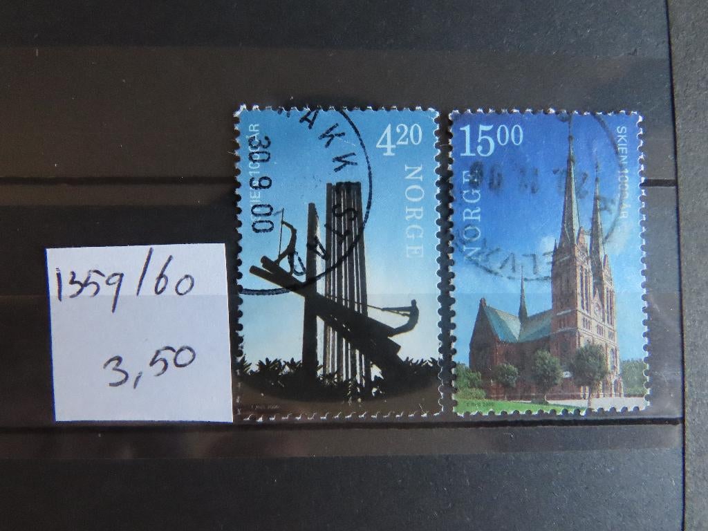 Noorwegen 1359/60, Ophalen of Verzenden, Noorwegen, Gestempeld
