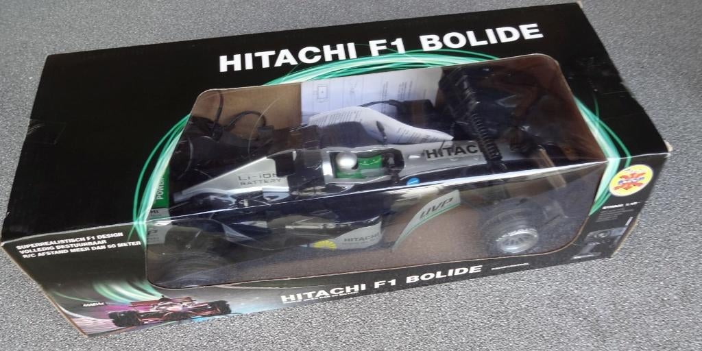 Radiografisch Bestuurbare Formule 1 raceauto HITACHI, Hobby en Vrije tijd, Modelbouw | Radiografisch | Auto's, Elektro, Ophalen of Verzenden