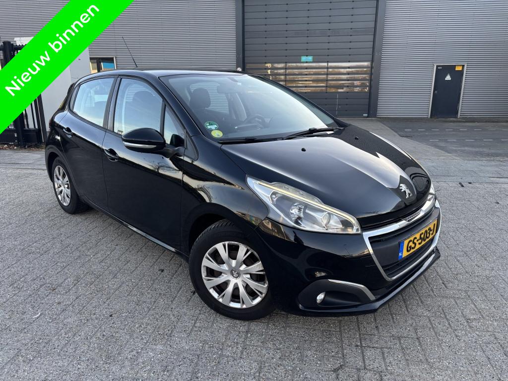 Peugeot 208 1.6 HDi Navi|Clima|Cruise|BT 2015 (bj 2015), Auto's, Peugeot, Gebruikt, Euro 6, 4 cilinders, Zwart