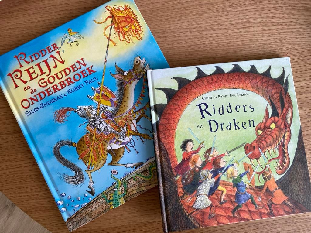 Ridder Reijn en de Gouden Onderbroek & Ridders en Draken, Boeken, Kinderboeken | Jeugd | onder 10 jaar, Ophalen of Verzenden, Gelezen