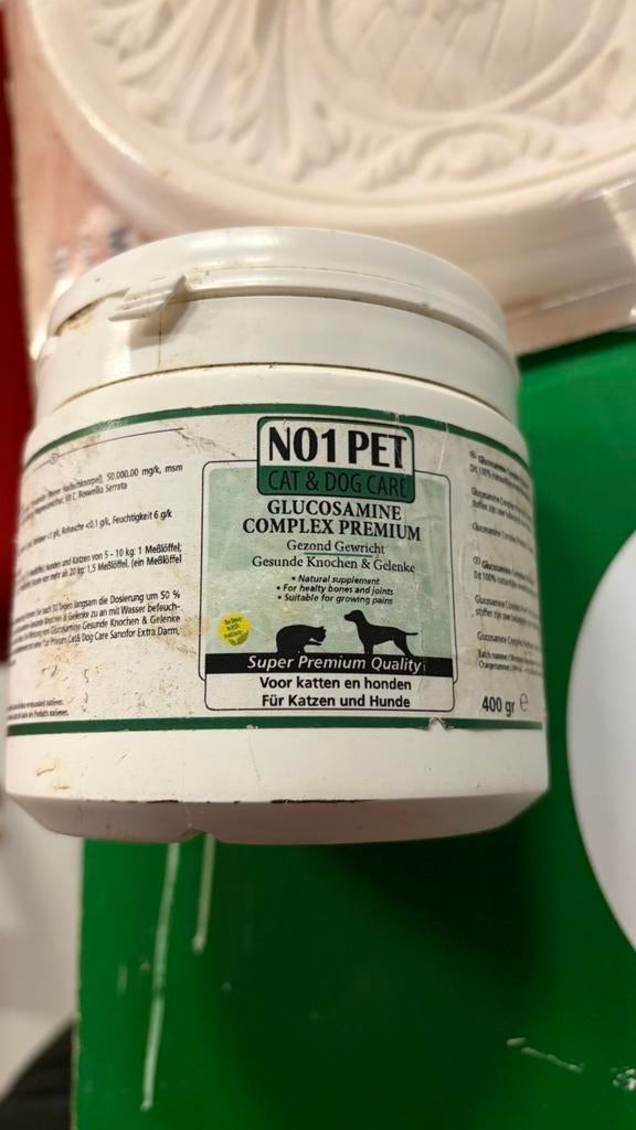 NO1pet-Glucosamine Complex Premium 400 gram, Dieren en Toebehoren, Dierenvoeding, Ophalen of Verzenden, Hond