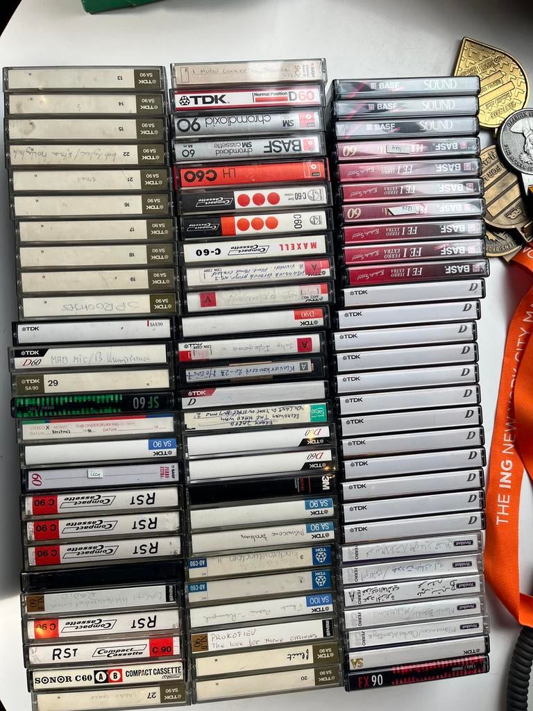Meer dan 75 cassette bandjes voorbespeeld, Ophalen of Verzenden, Zo goed als nieuw, Overige genres, 1 bandje