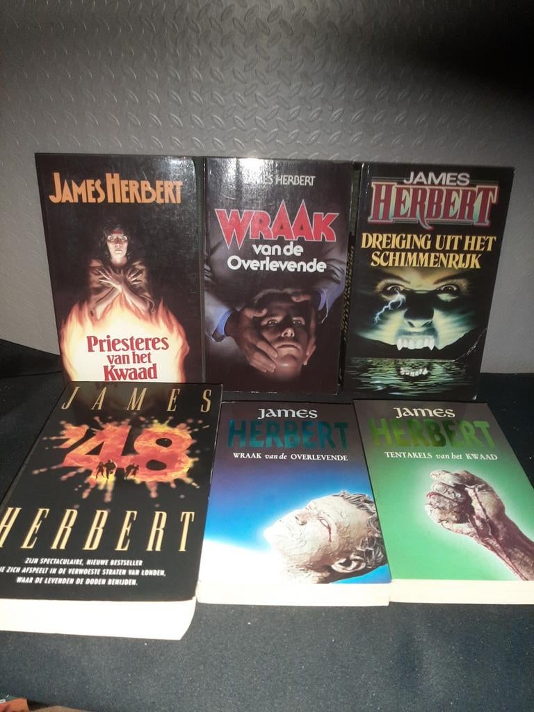 James Herbert boeken set, Boeken, Ophalen of Verzenden, Gelezen