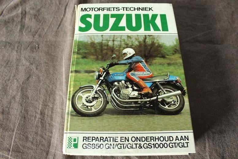 Suzuki GS850 GS1000 GN GT GLT motorfiets werkplaatsboek, Ophalen of Verzenden, Suzuki