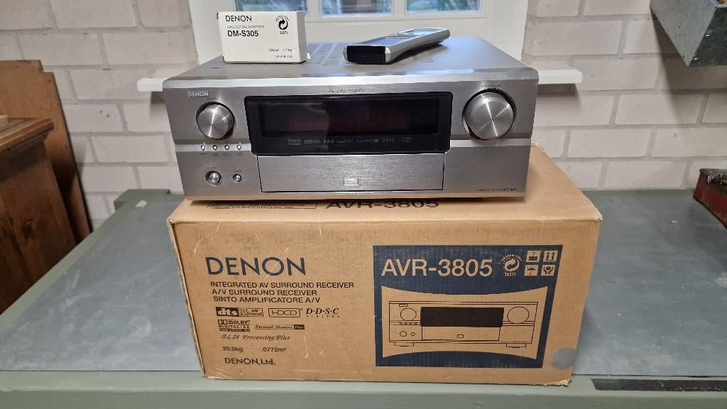 Denon AVR 3805, Ophalen, Denon, Zo goed als nieuw, 120 watt of meer