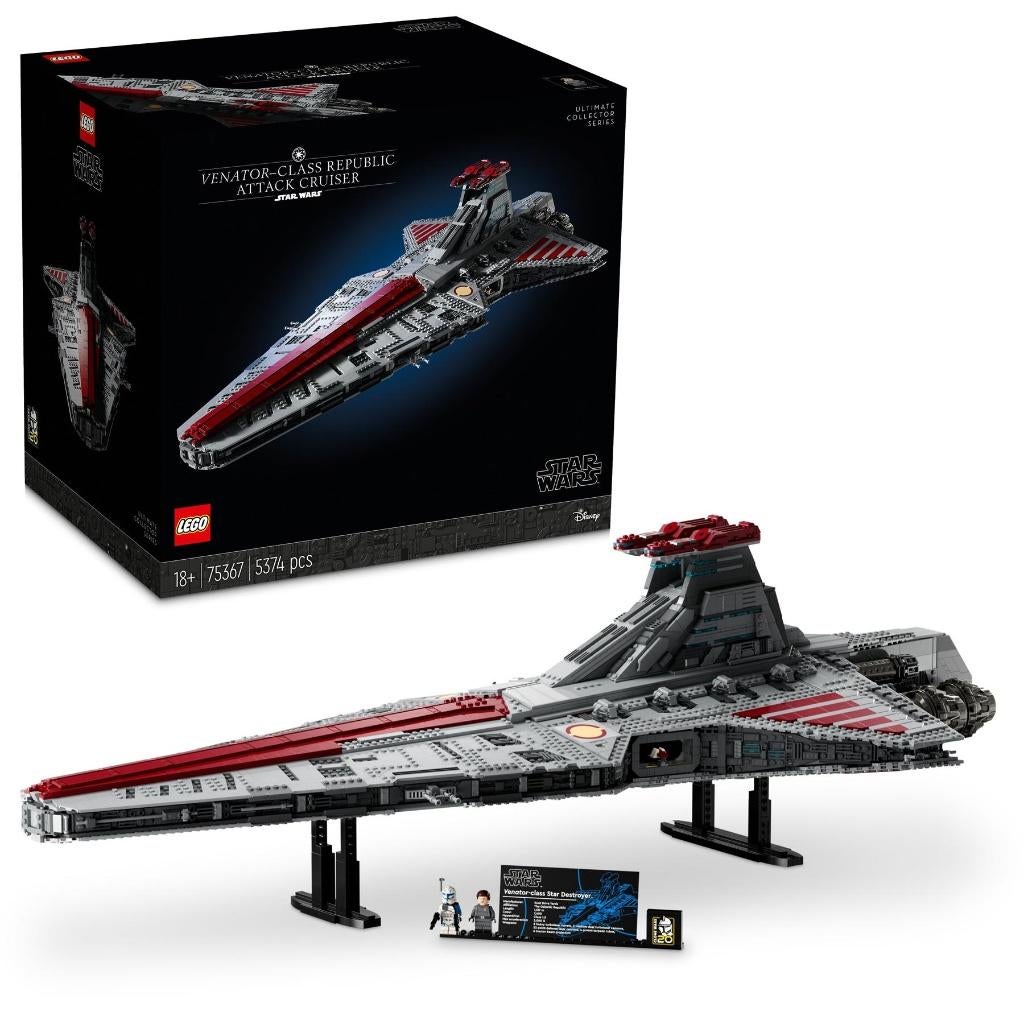 NIEUW: LEGO STAR WARS Venator-class Republic Attack (75367), Star Wars, Nieuw, Ophalen of Verzenden, Complete set
