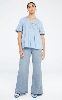 bloes Fabienne Chapot/pastel, Maat 38/40 (M), Zo goed als nieuw, Fabienne Chapot, Verzenden