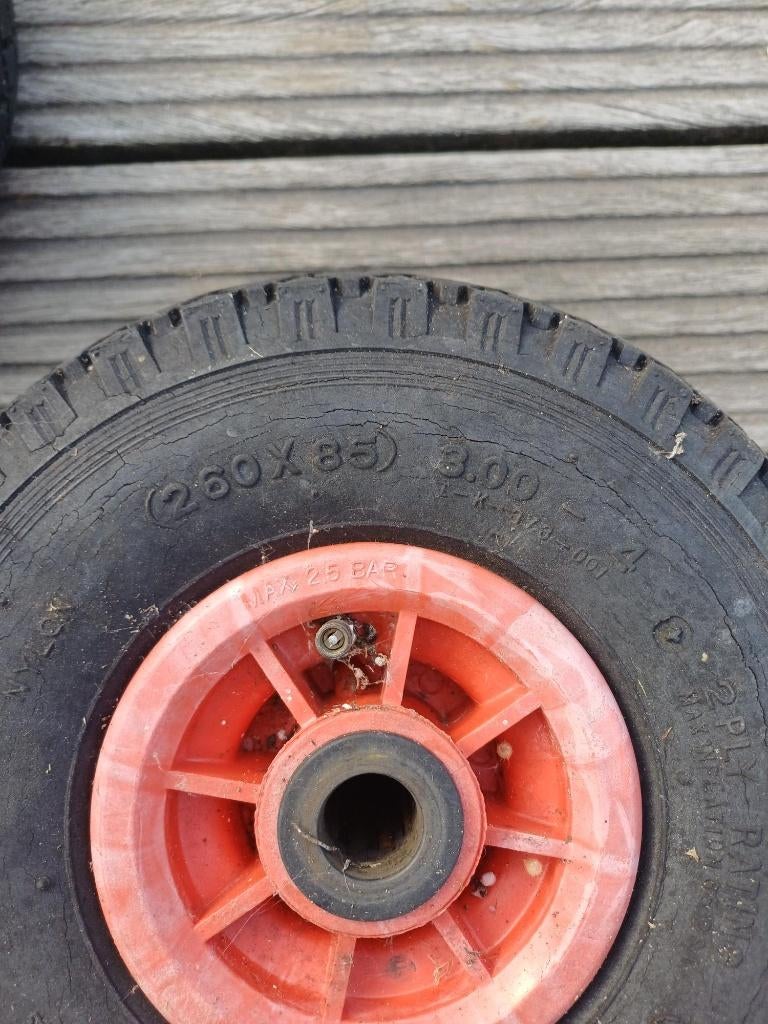 Bolderkar wielen (Gebruikt), Ophalen, Gebruikt