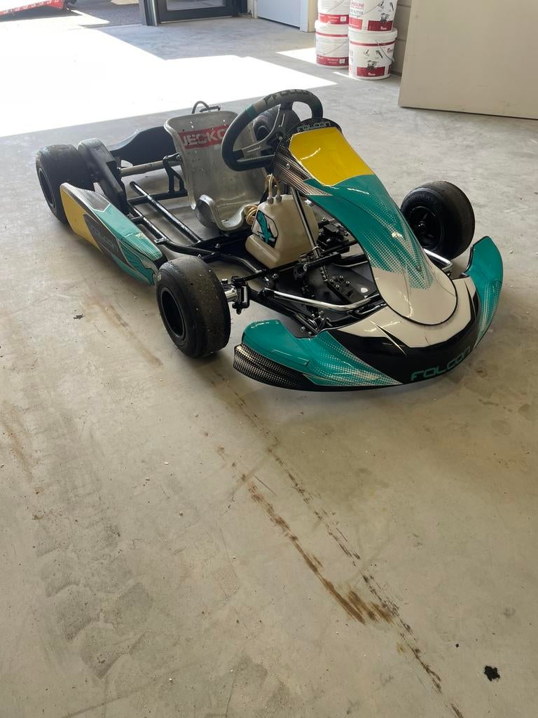 Falcon mini kart rollend chassis, Ophalen, Zo goed als nieuw, Kart