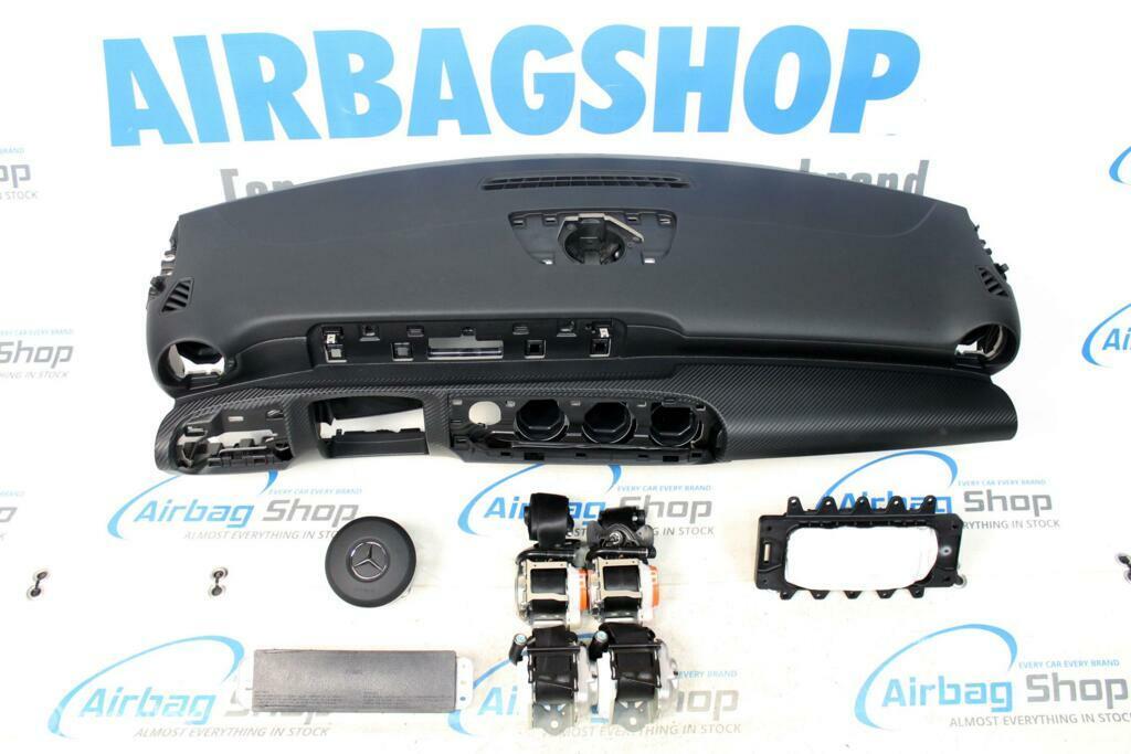 Airbag set Dashboard Mercedes CLA klasse C118 (2019-heden), Gebruikt, Ophalen of Verzenden