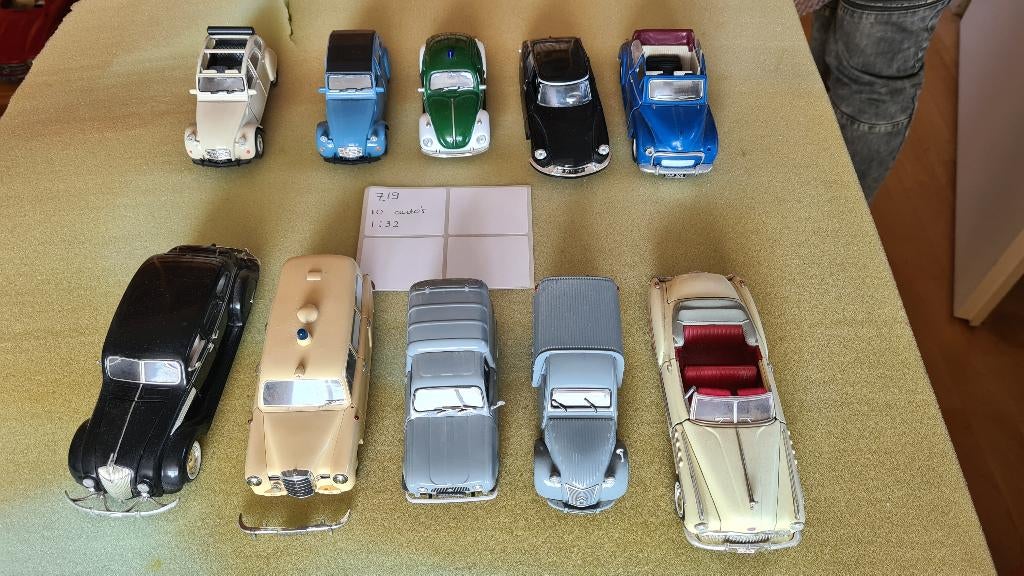 Diverse auto's 1:32 diverse merken, Ophalen, Gebruikt, Auto, Overige merken