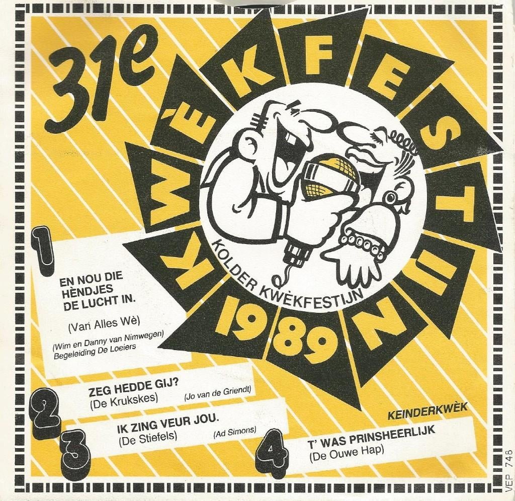 vinyl Van alles we, Ophalen of Verzenden, Gebruikt, 7 inch, Single