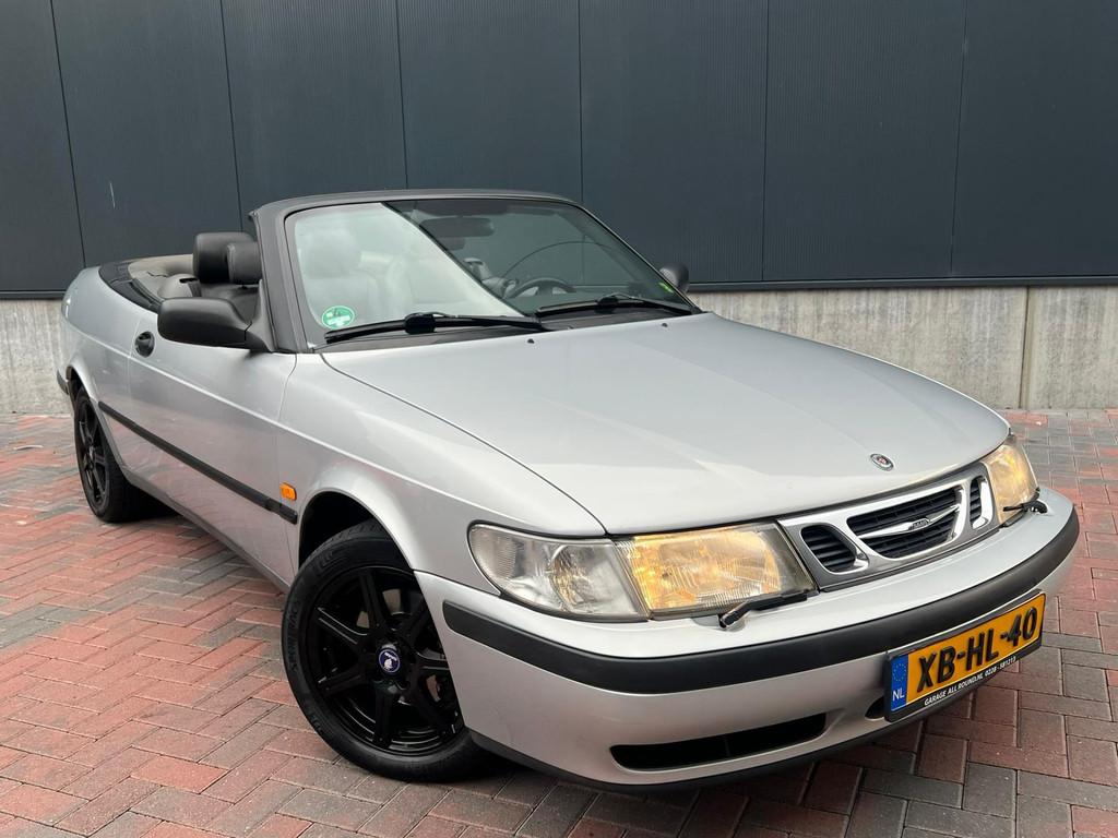 Saab 9-3 Cabrio 2.0 S * Airco * Soft-top * Elek-ramen *, Auto's, Saab, 1340 kg, 4 cilinders, Cabriolet, 4 stoelen