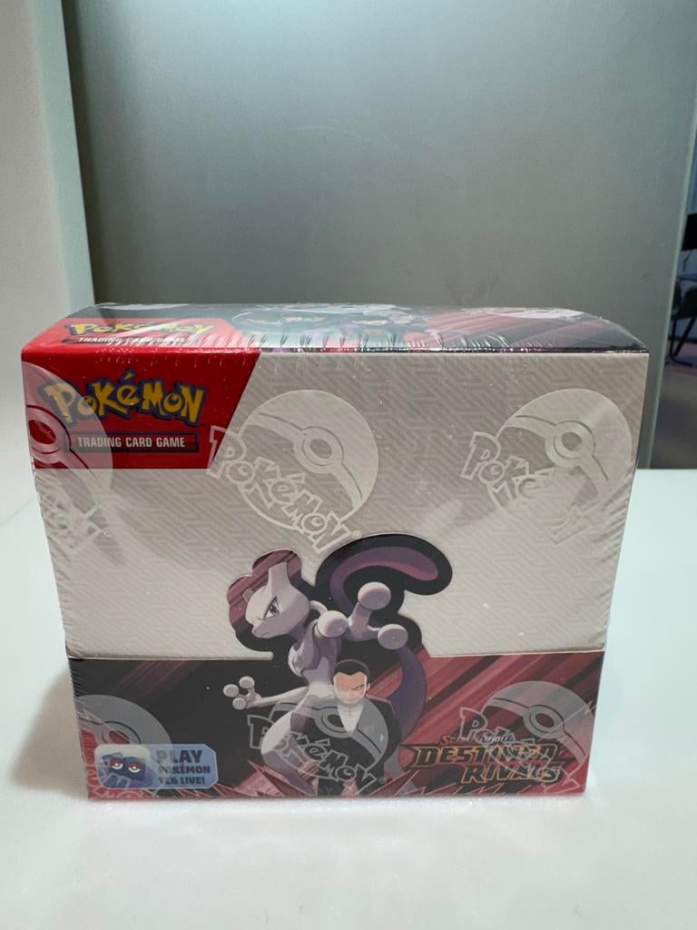 Destined rivals boosterbox Pokemon, Ophalen of Verzenden, Nieuw, Boosterbox, Foil