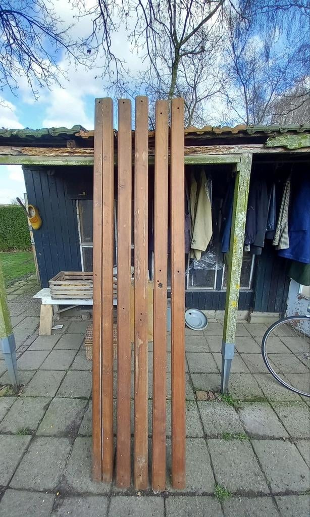 Plafond balken, Doe-het-zelf en Verbouw, Ophalen, Gebruikt, Eiken, 200 tot 250 cm