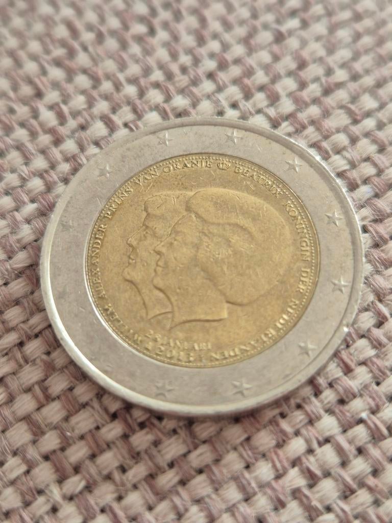 2 euromunt Beatrix Willem-Alexander 2013, Postzegels en Munten, Munten | Europa | Euromunten, Ophalen of Verzenden, Overige landen