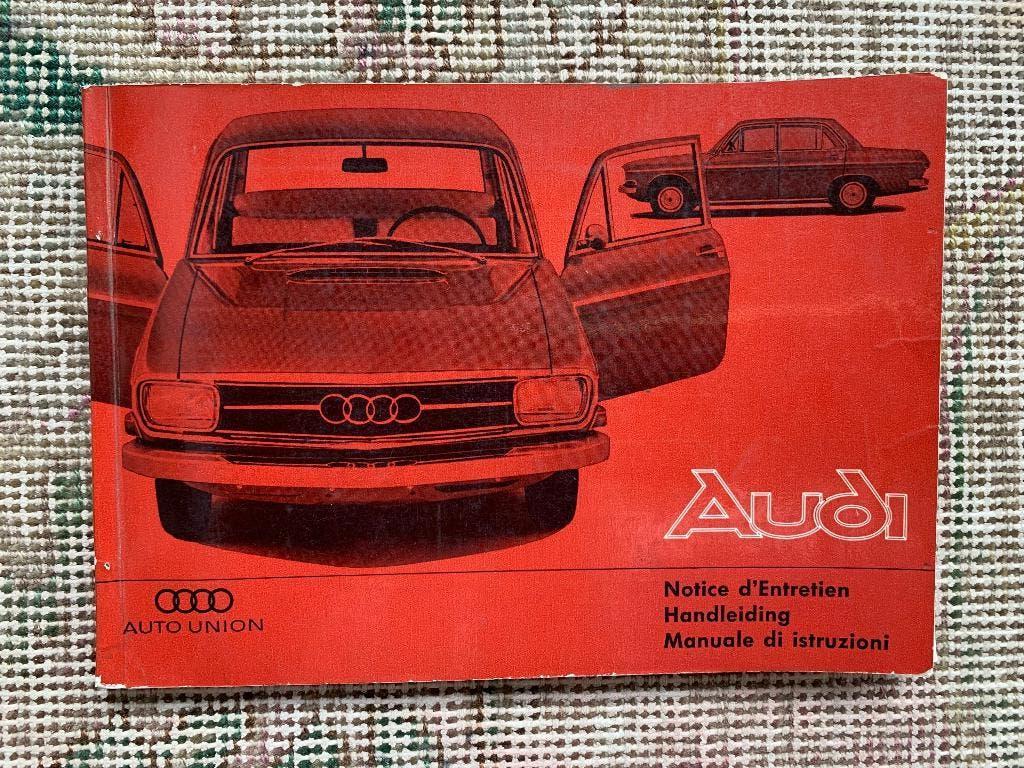 Handleiding Nederlands Audi 80 / 75 / 90 ( Audi NSU) 1970, Ophalen of Verzenden, Zo goed als nieuw, Audi, Audi