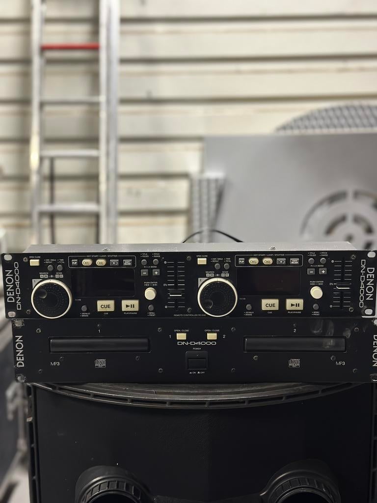 Denon DN-D4000 twin cd speler, Muziek en Instrumenten, Dj-sets en Draaitafels, Gebruikt, Denon, Ophalen of Verzenden, Denon