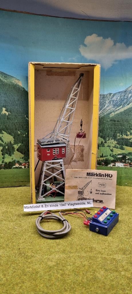 Marklin HO 7051 compleet Halve doos € 95.00, Wisselstroom, Overige typen, Analoog, Ophalen of Verzenden