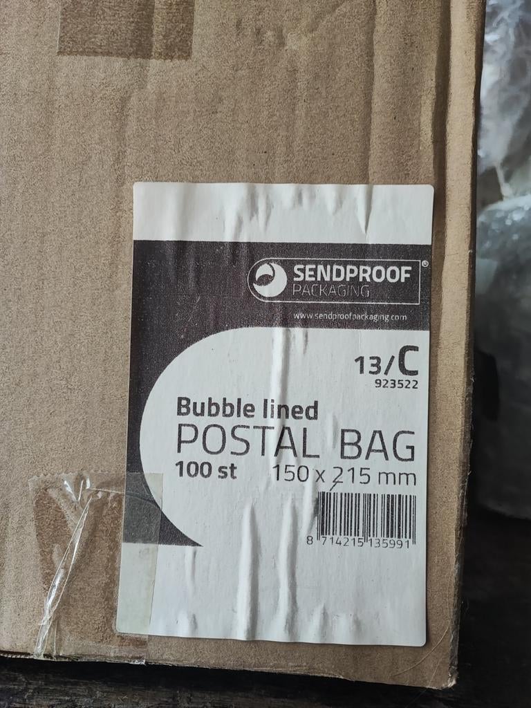 800 Sendproof Luchtkussen enveloppen 150x215 mm, Ophalen of Verzenden