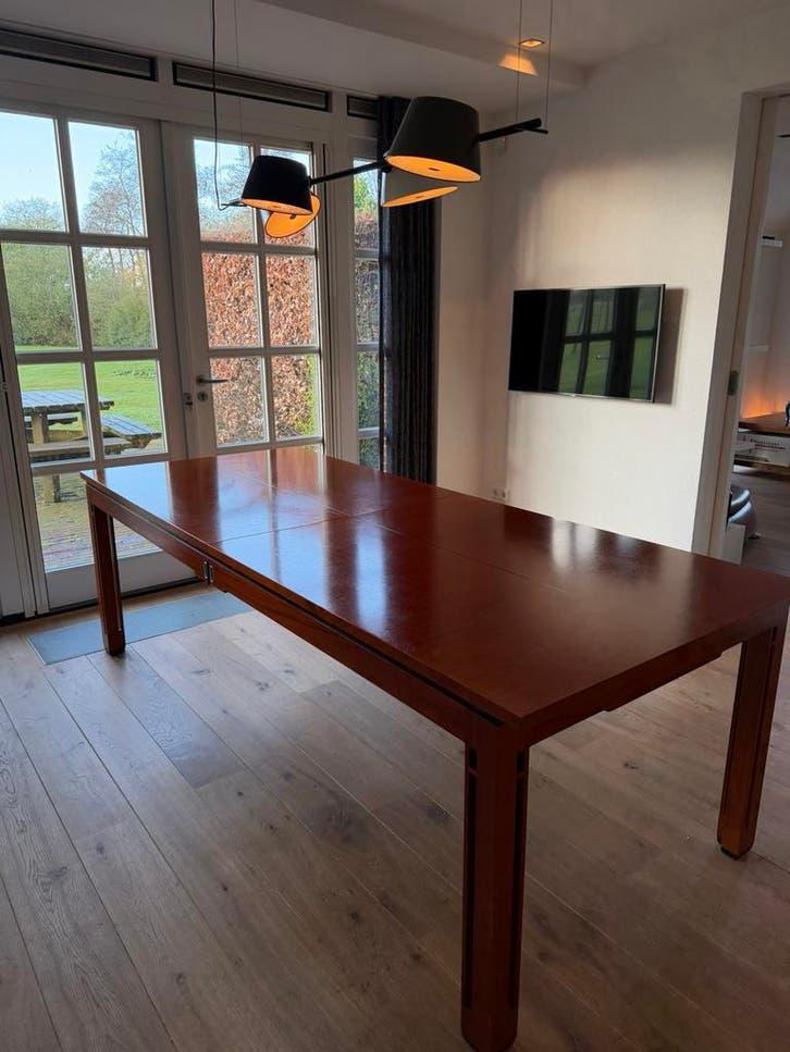 Prachtige Schuitema eettafel - serie Arts and Craft., Huis en Inrichting, Tafels | Eettafels, Ophalen, Gebruikt, 100 tot 150 cm
